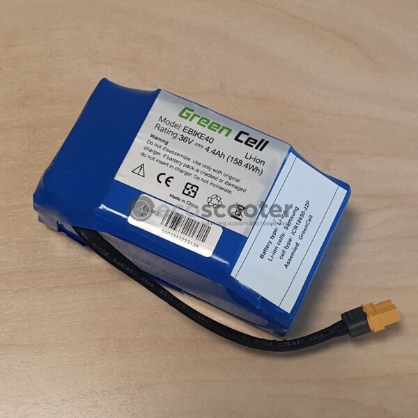 Tasakaaluliikuri Li-ion aku (Samsung) 36V4,4Ah GreenCell - Image 2