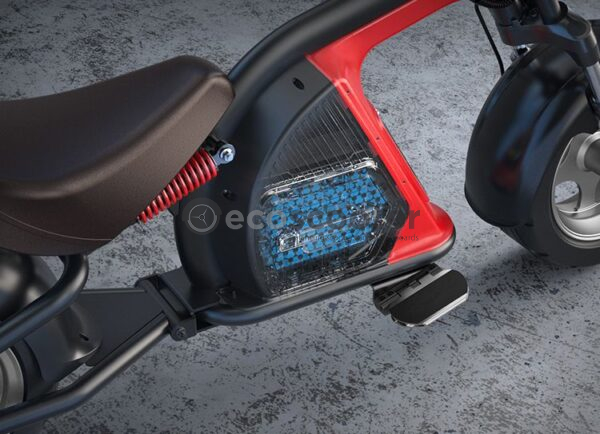 Ecoscooter CityCoco M8-20 elektriroller punane (tellimisel) - Image 8