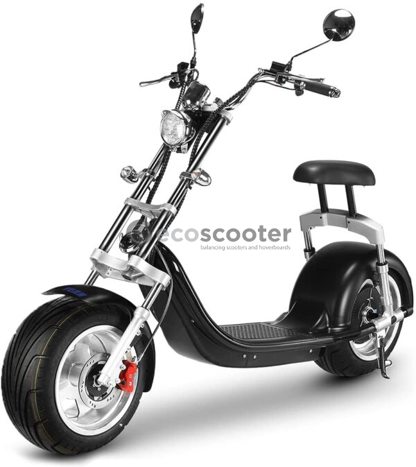 Ecoscooter CityCoco C14 elektriroller must (tellimisel)