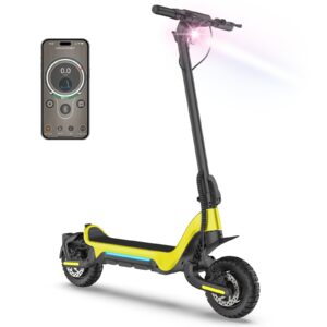 электросамокат Ecoscooter-S9 PLUS 2WD – желтый