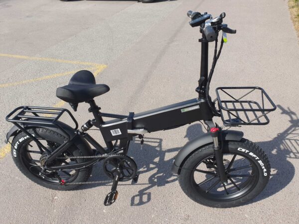 Ecoscooter kokkupandav elektriratas Fat-Bike S6-XP