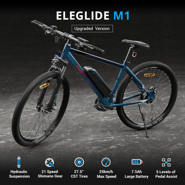 Ecoscooter Elektriratas Eleglide M1 - Image 11