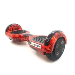 Tasakaaluliikur Ecoscooter 6 led -red flame